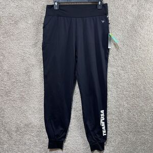 Perspective Fitwear Cool Down Jogger NWT Women's Small Black Team USA Pants Yoga